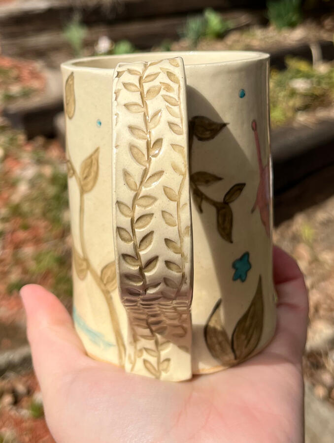 Handle detail shot